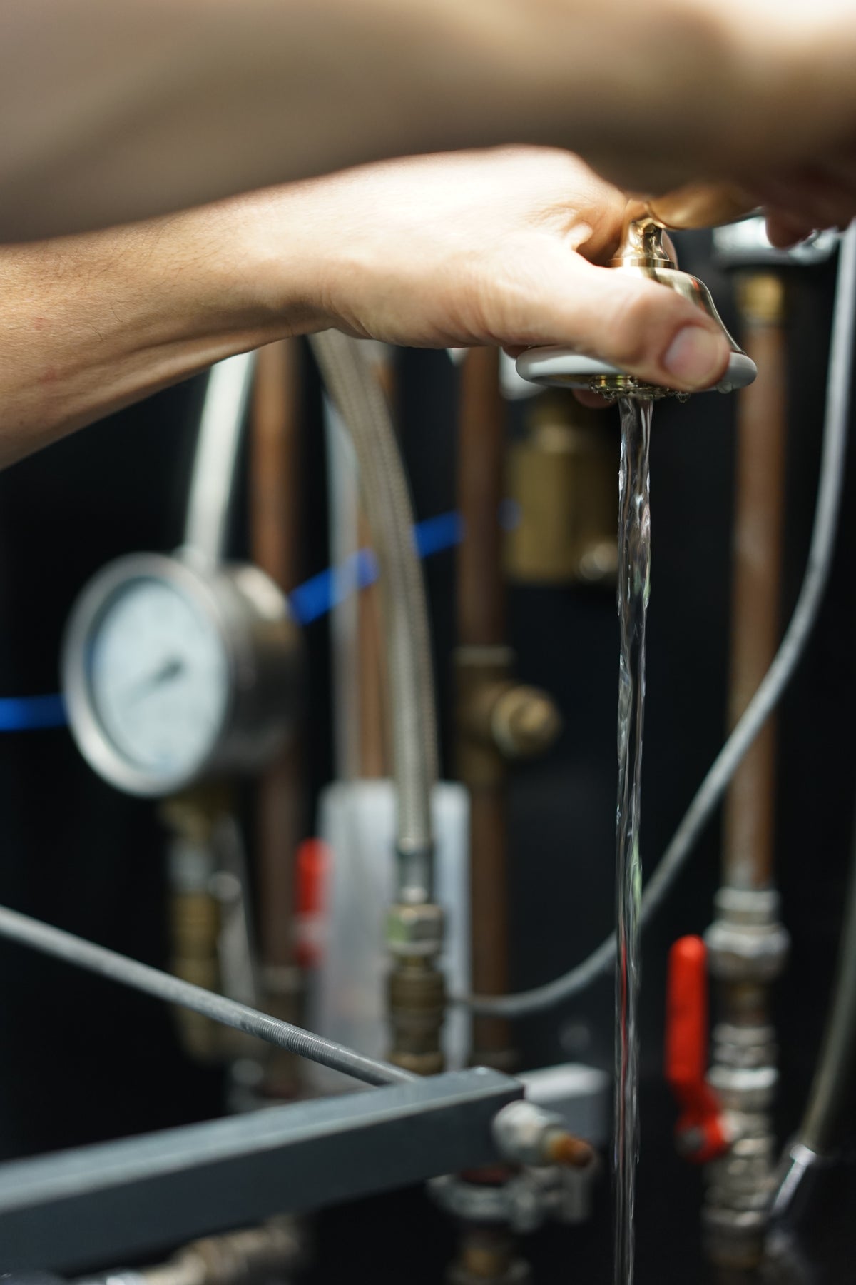 Wasserprüfung des Klarstrahls der Handbrause klara